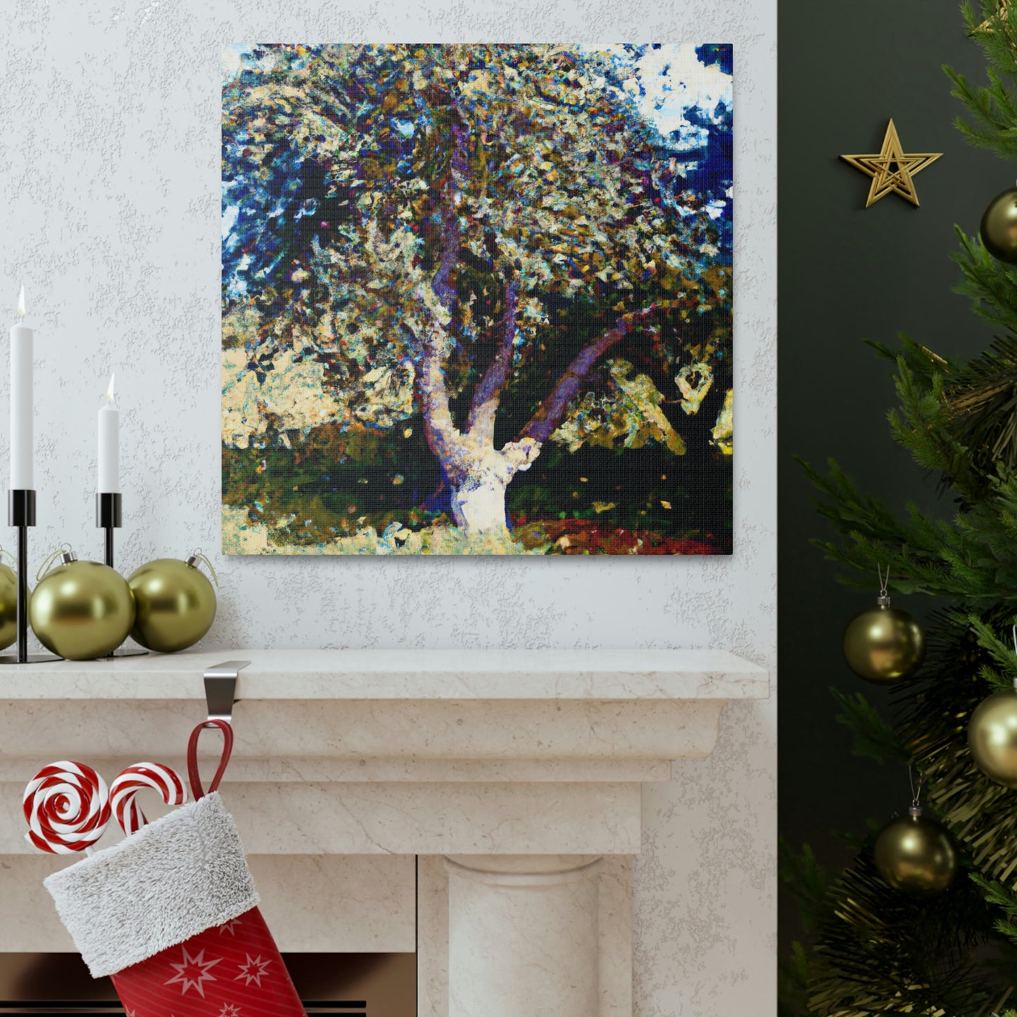 Apple Tree Abundance - Canvas