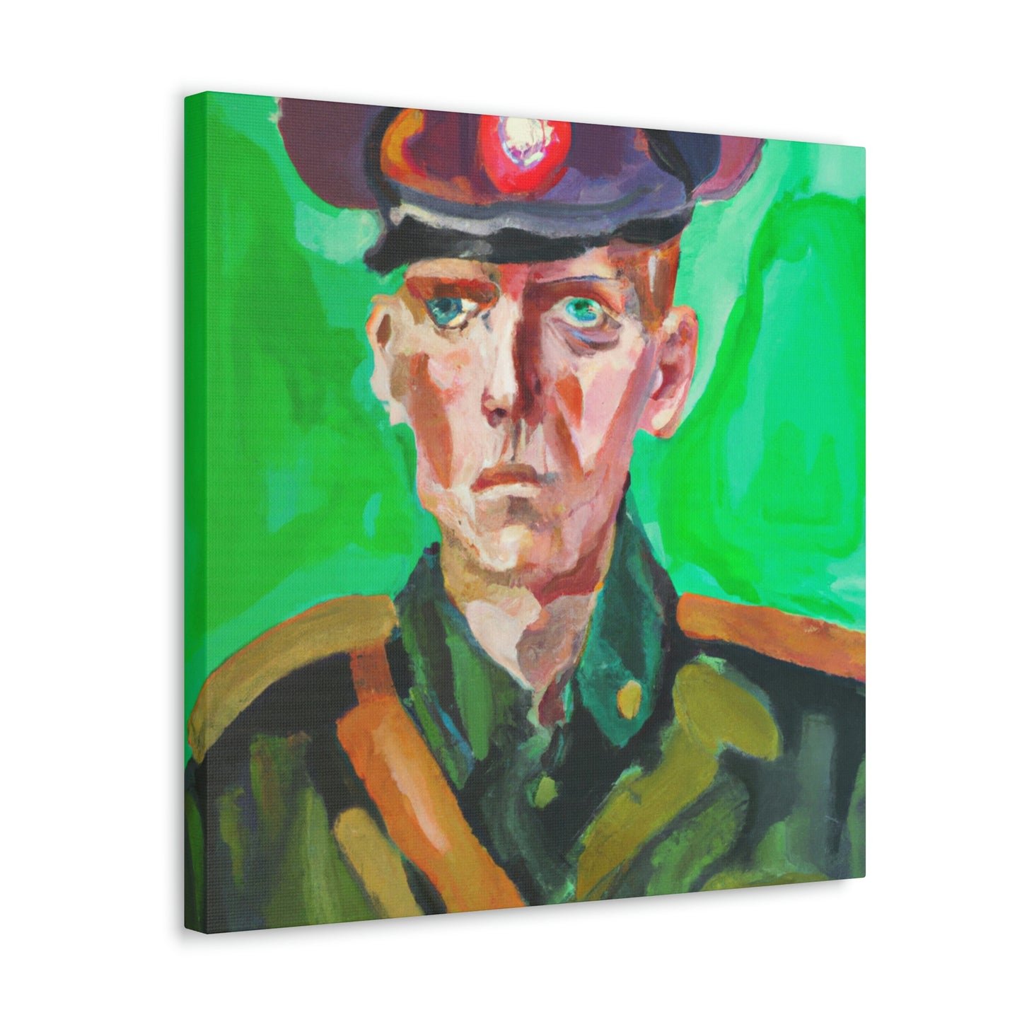 "Supply Sergeant Fauvism" - Canvas