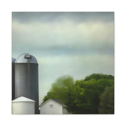 Silo in Monochrome - Canvas