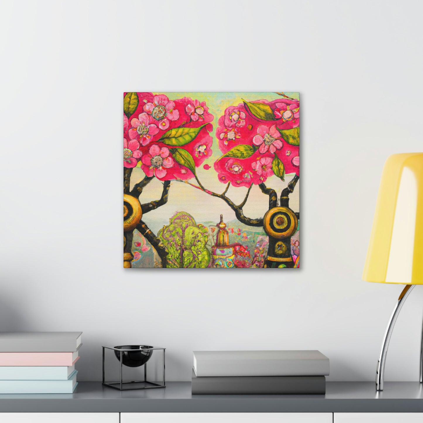 Cherry Blossoms Aweigh - Canvas