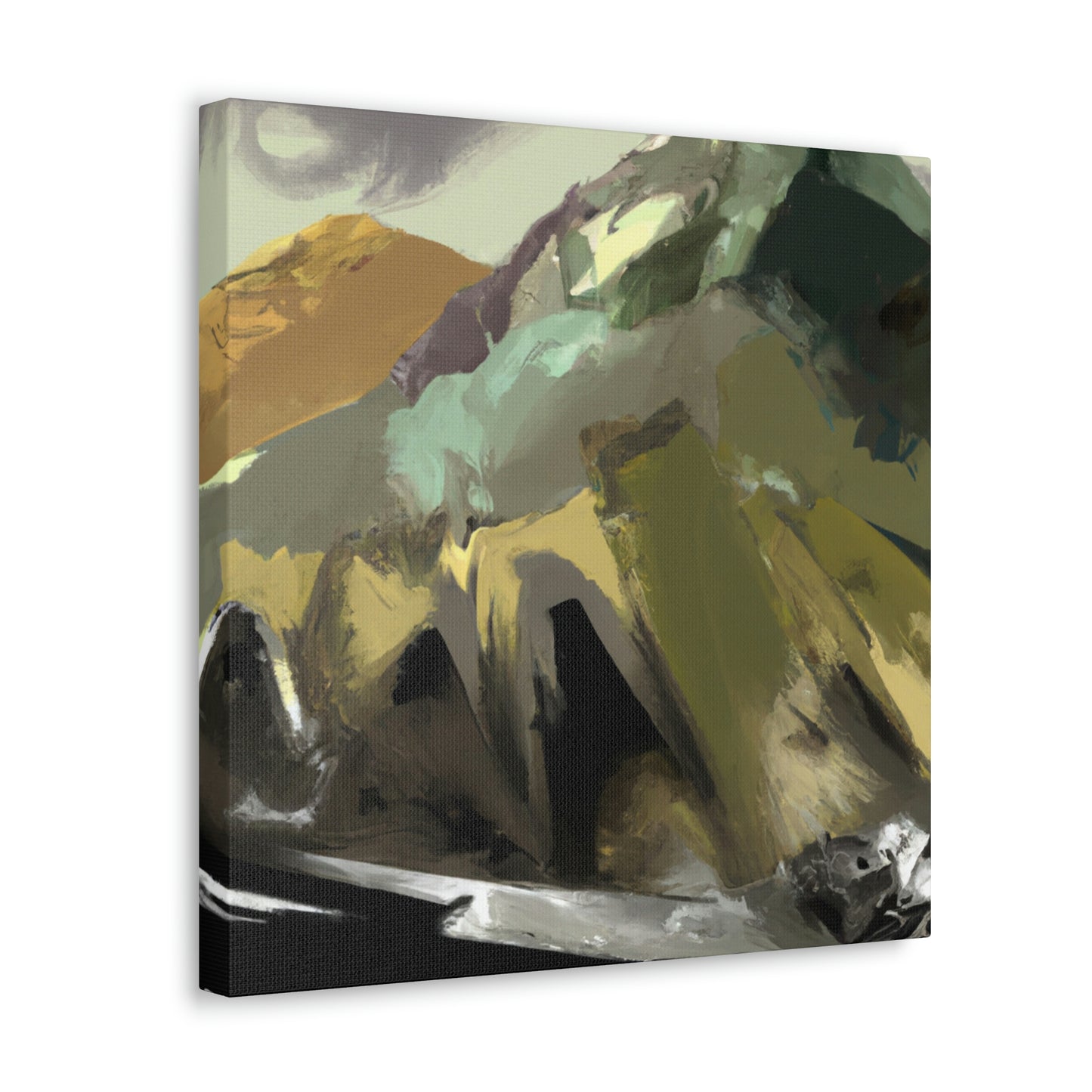 "Mountain Serenity Vision" - Canvas