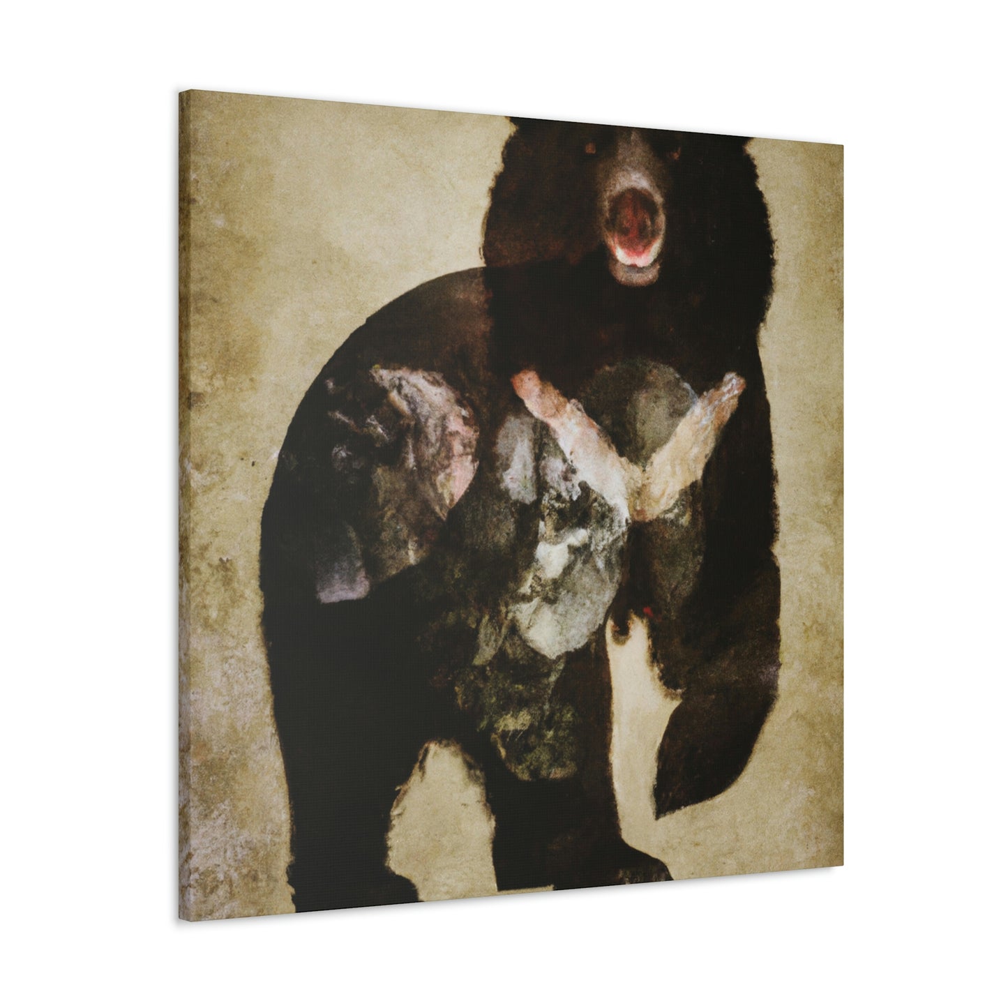 Black Bear Deco Dream - Canvas