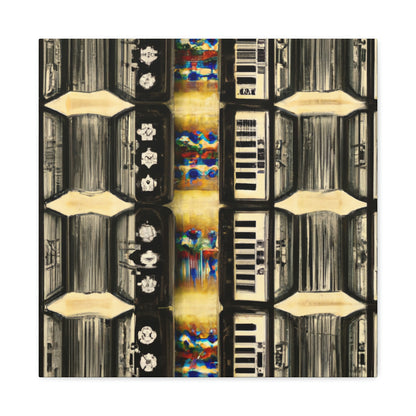 Accordion Retro Revival - Canvas