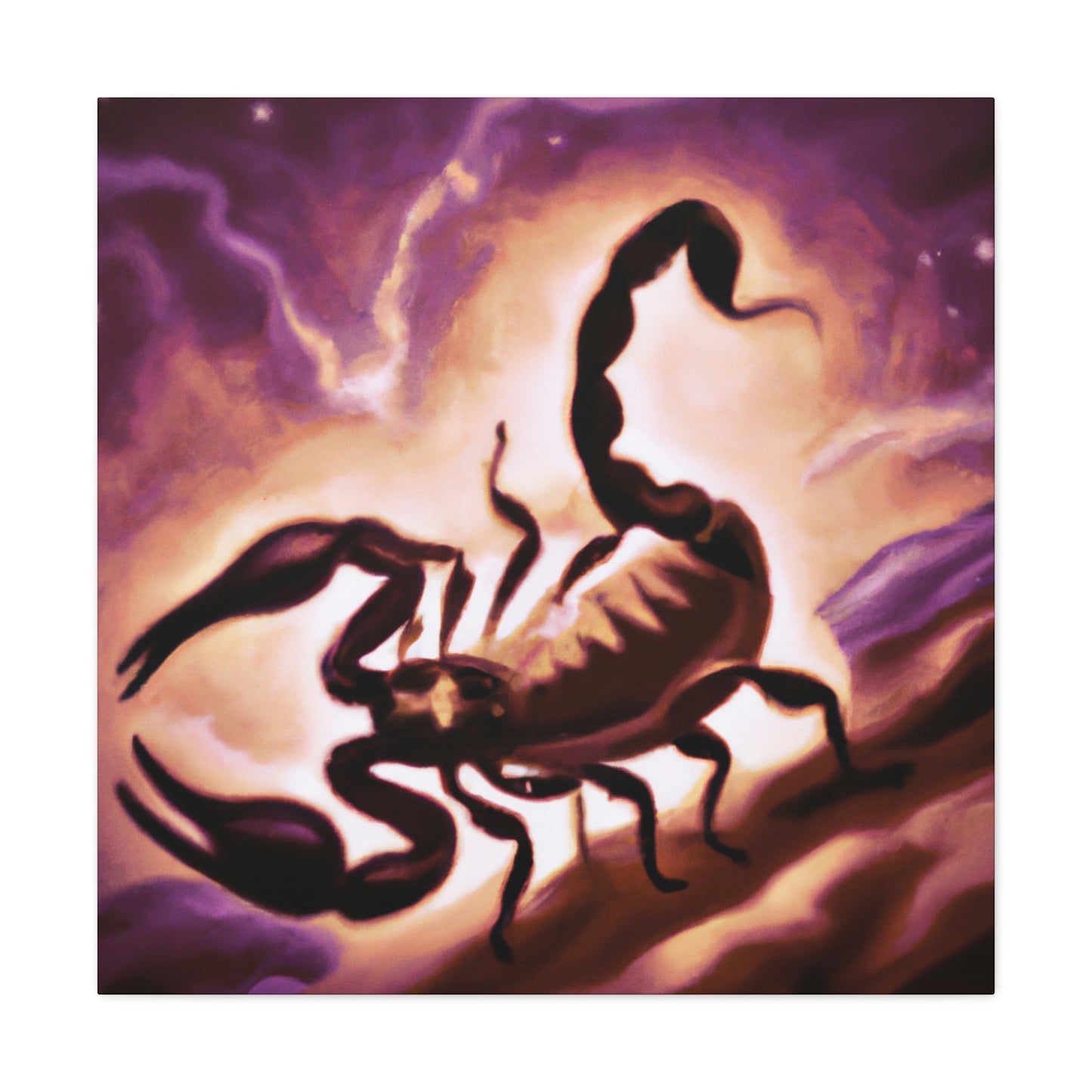 Scorpion Art Deco - Canvas