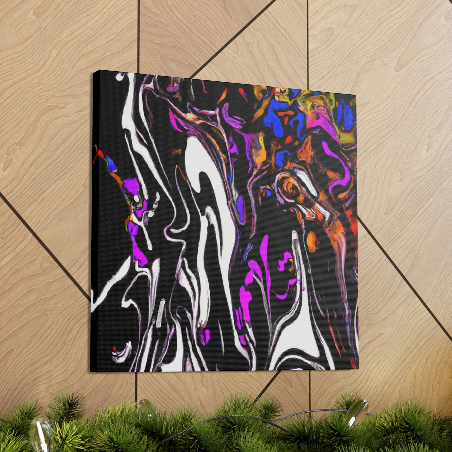 "Mystic Dusk Symphony" - Canvas