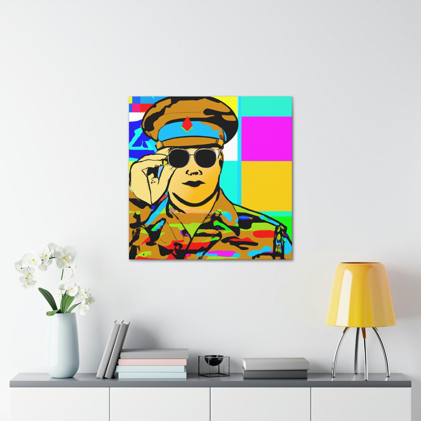 Supply Sergeant Pop Art - Canvas