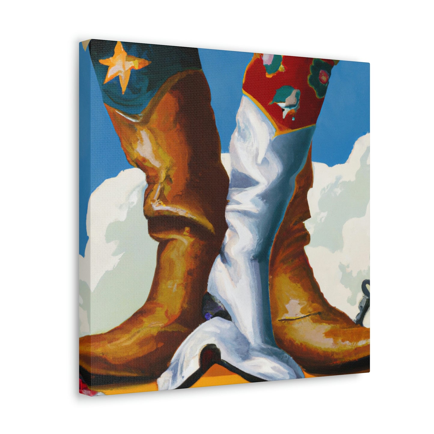 "Boots in a Dreamscape" - Canvas