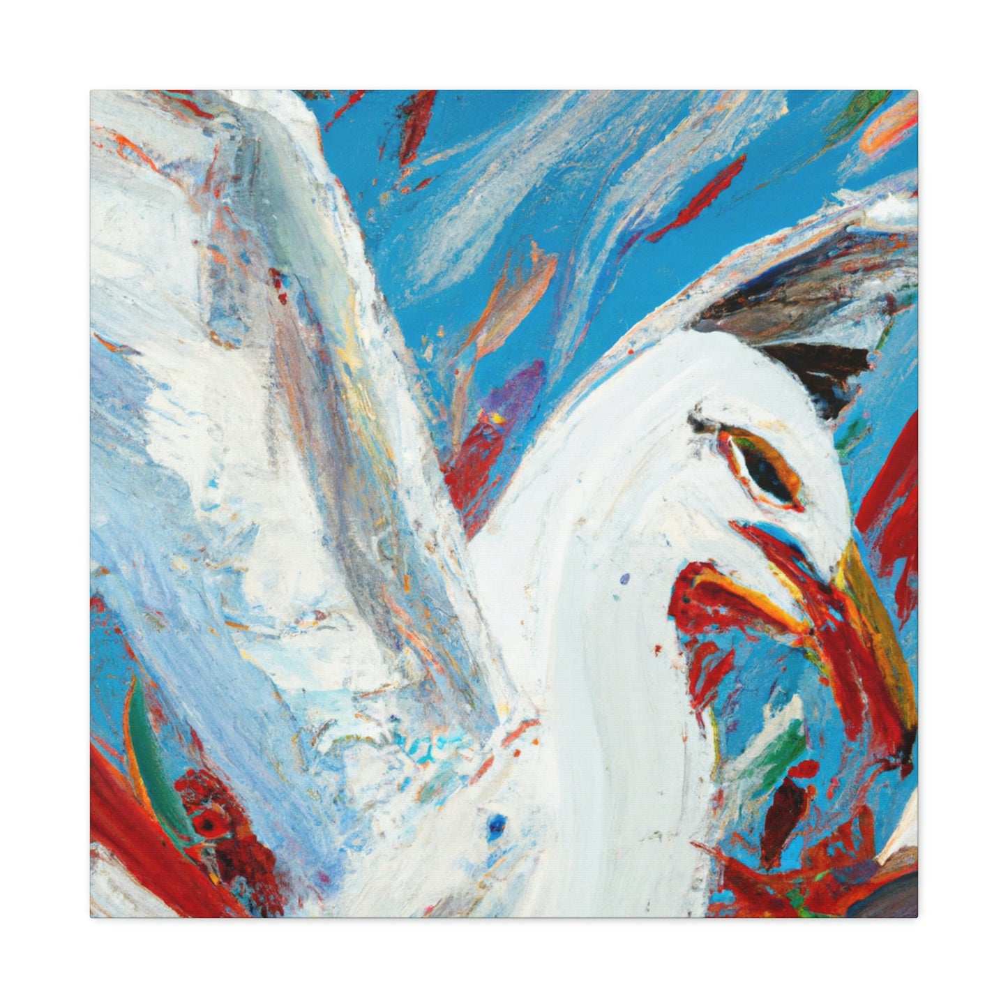 Seagulls at Sunrise - Canvas