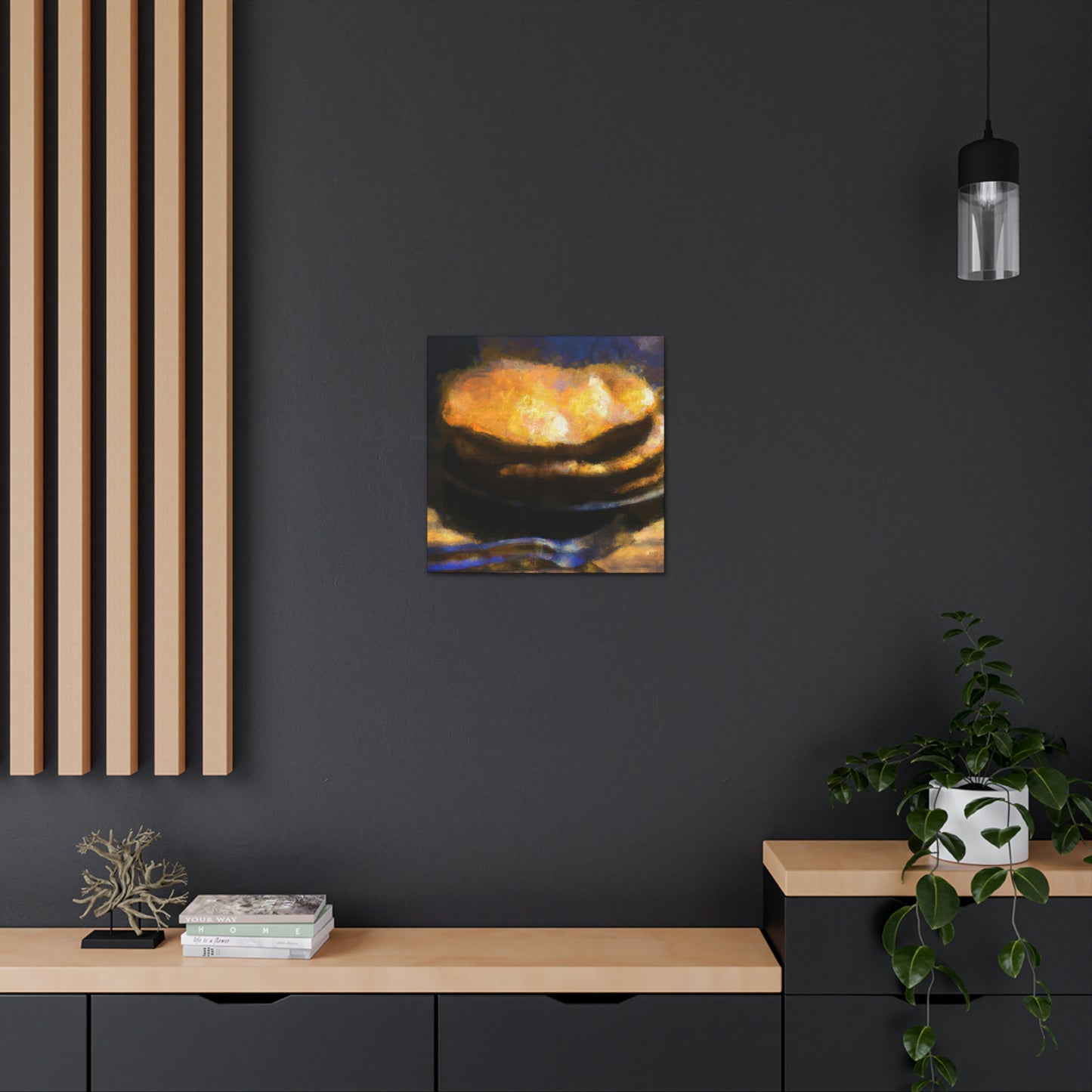 "Pancakes in the Kitchen" - Canvas