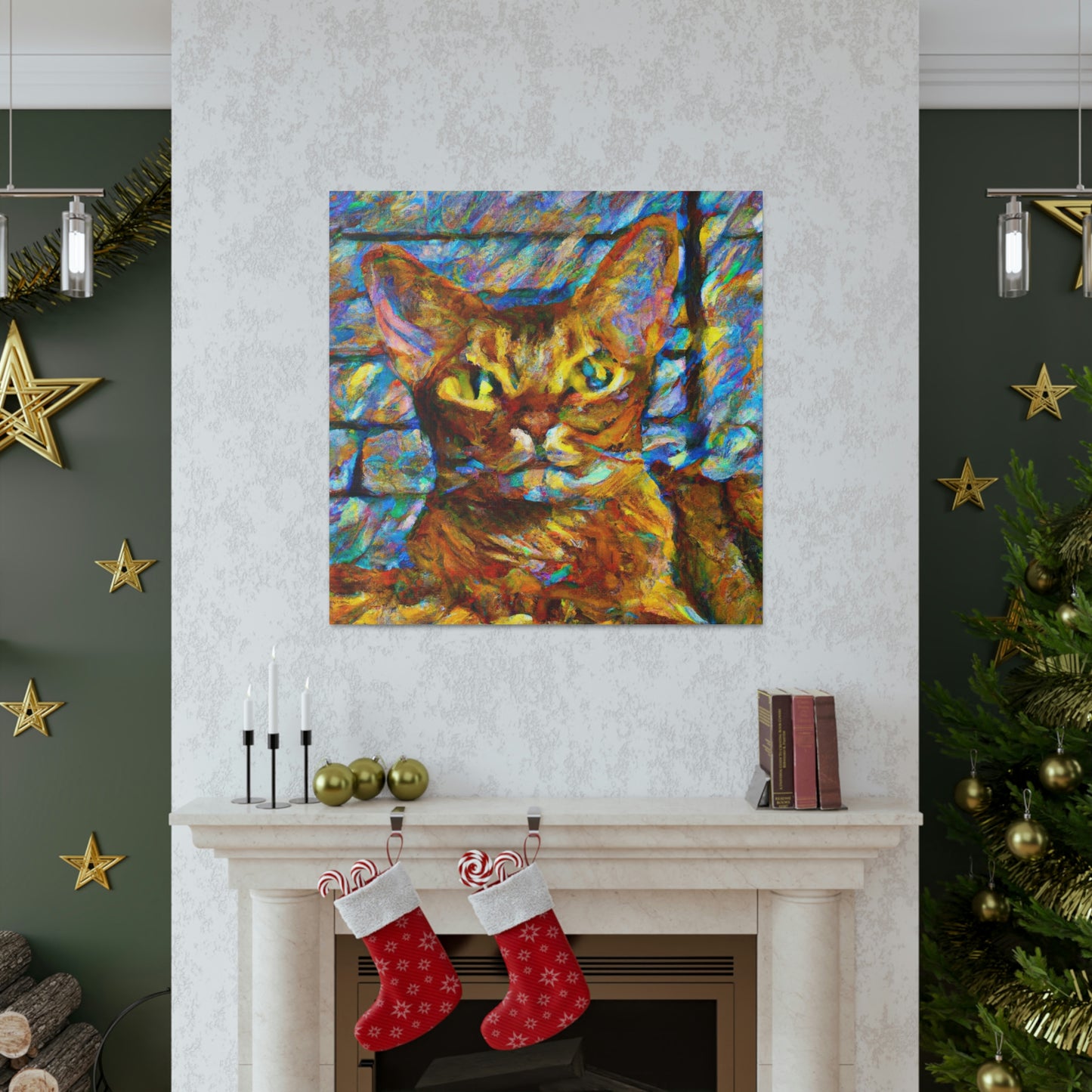 Wild Abyssinian Fauvism - Canvas