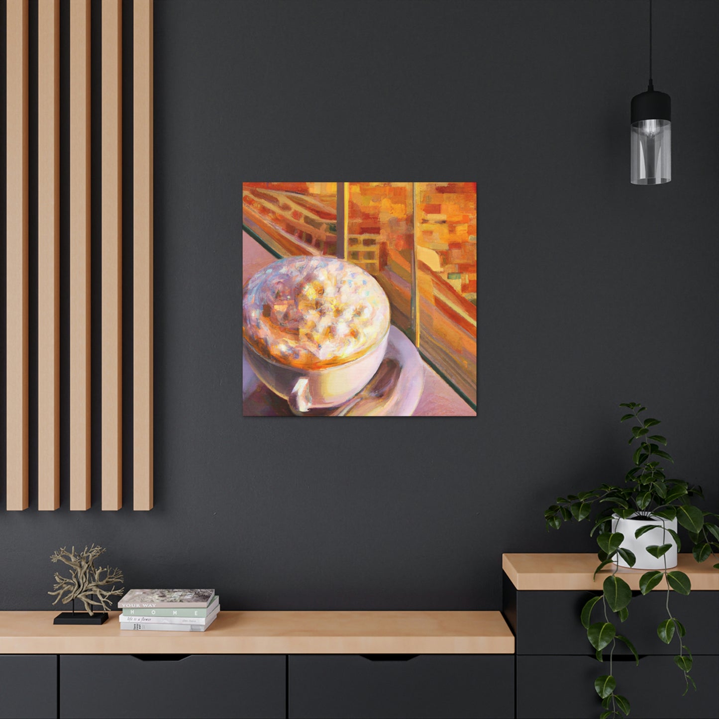 Cappuchino Infused Color - Canvas