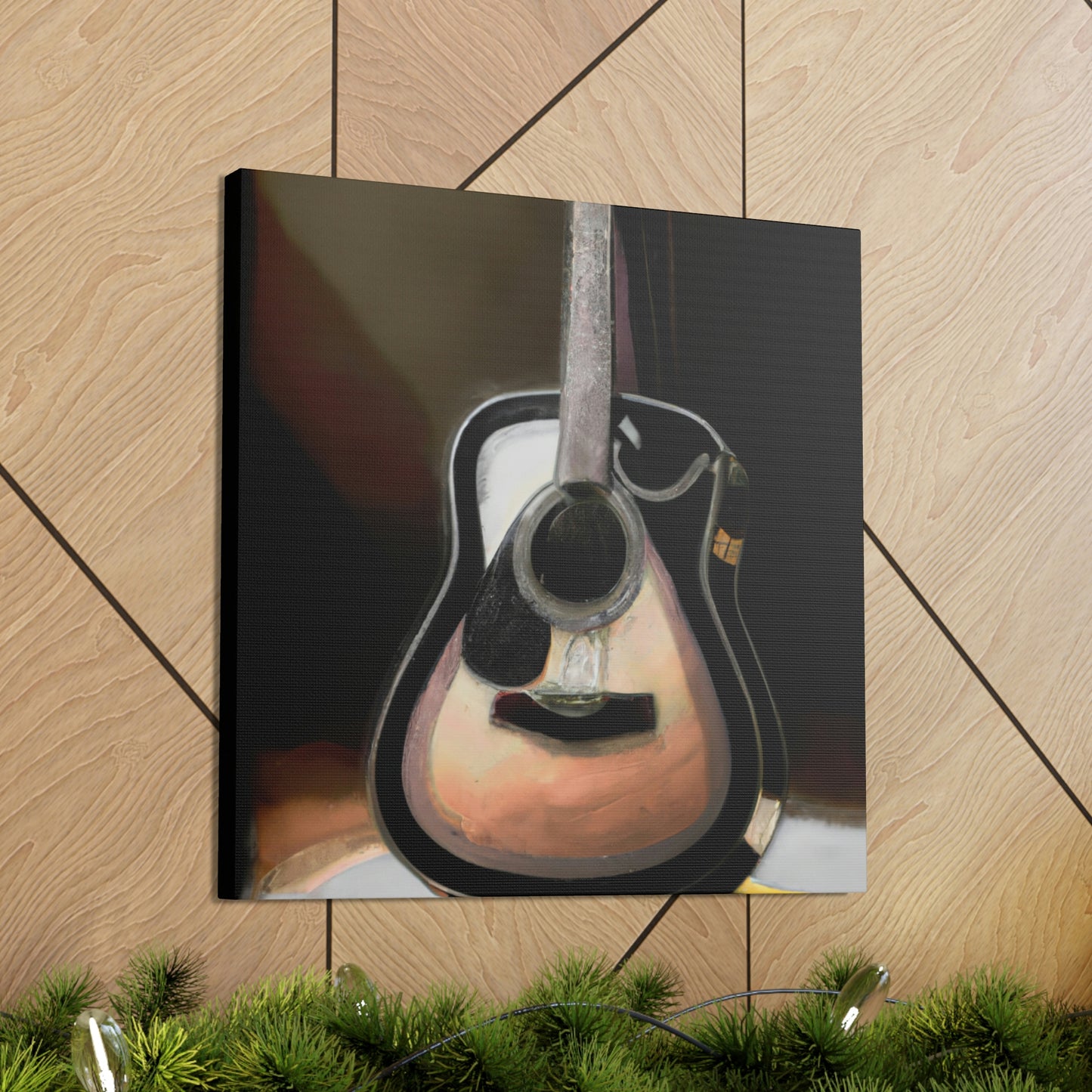 "Acoustic Masterpiece Strummed" - Canvas