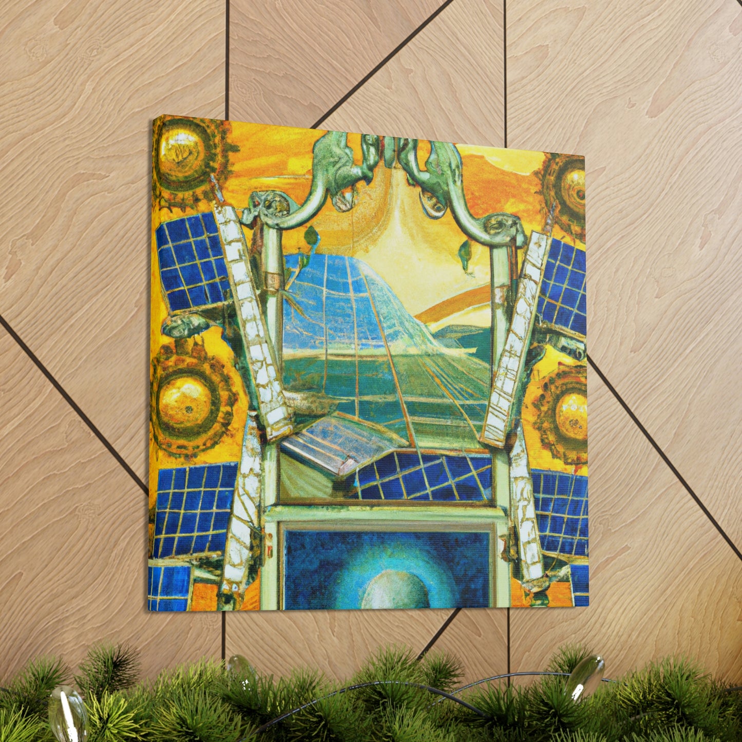 "Solar Panels Aristocracy" - Canvas