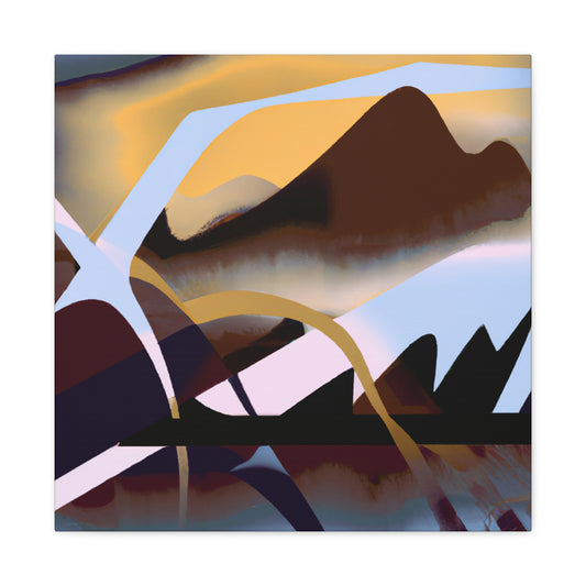 Mountain Reflections 1940 - Canvas