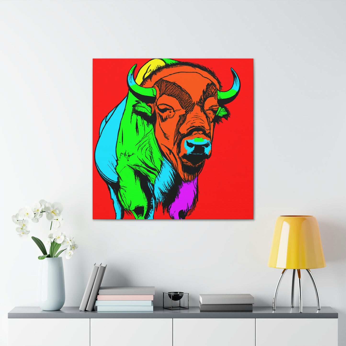 "Buffalo on the Plains" - Canvas