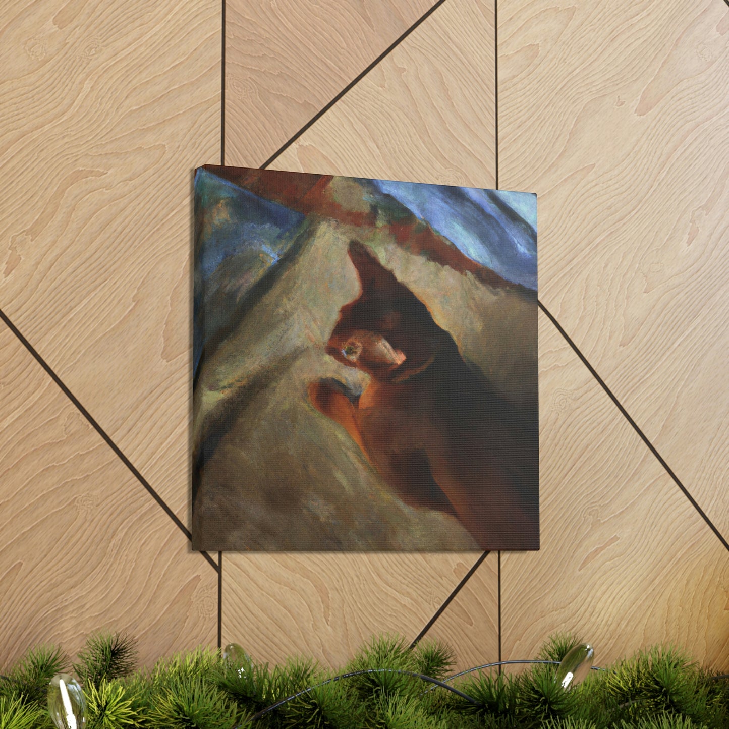 Abyssinian Abstract Expression - Canvas