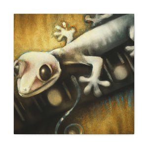 Gecko in the Mist - Canvas