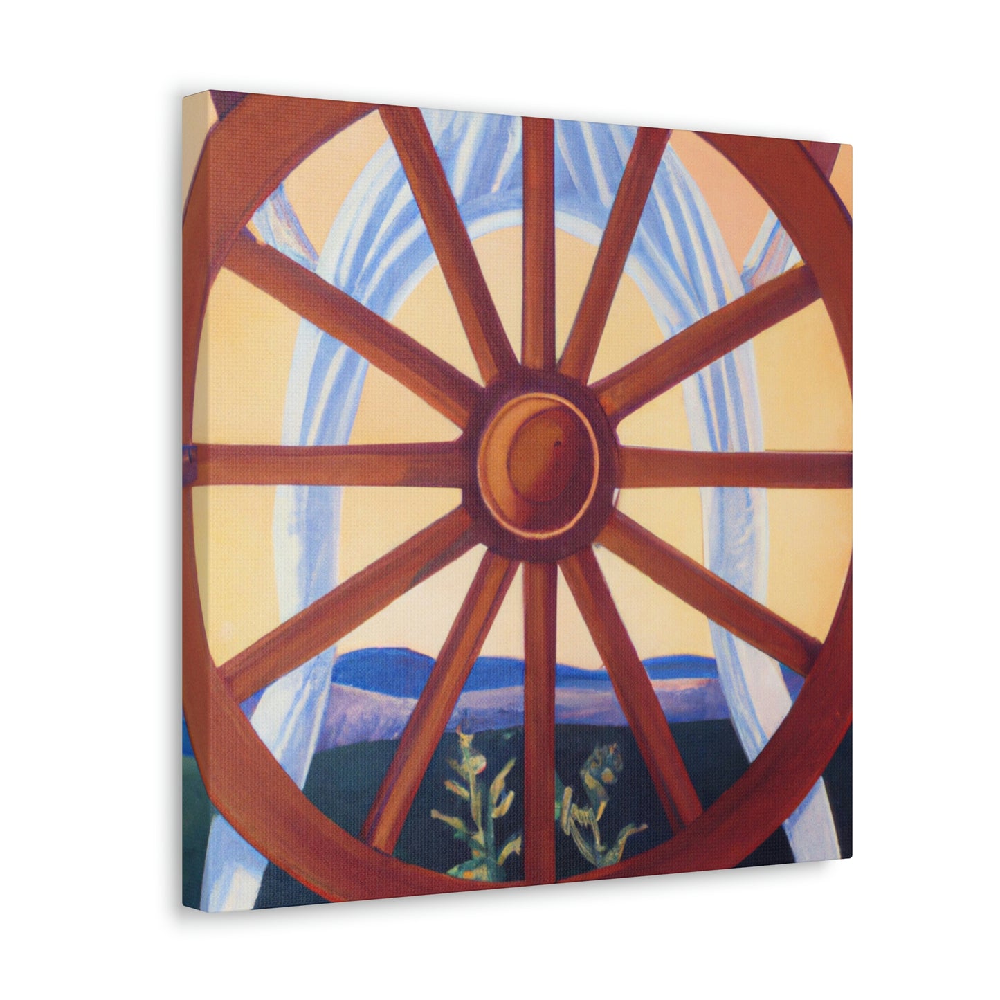 "Wheel of Timelessness" - Canvas