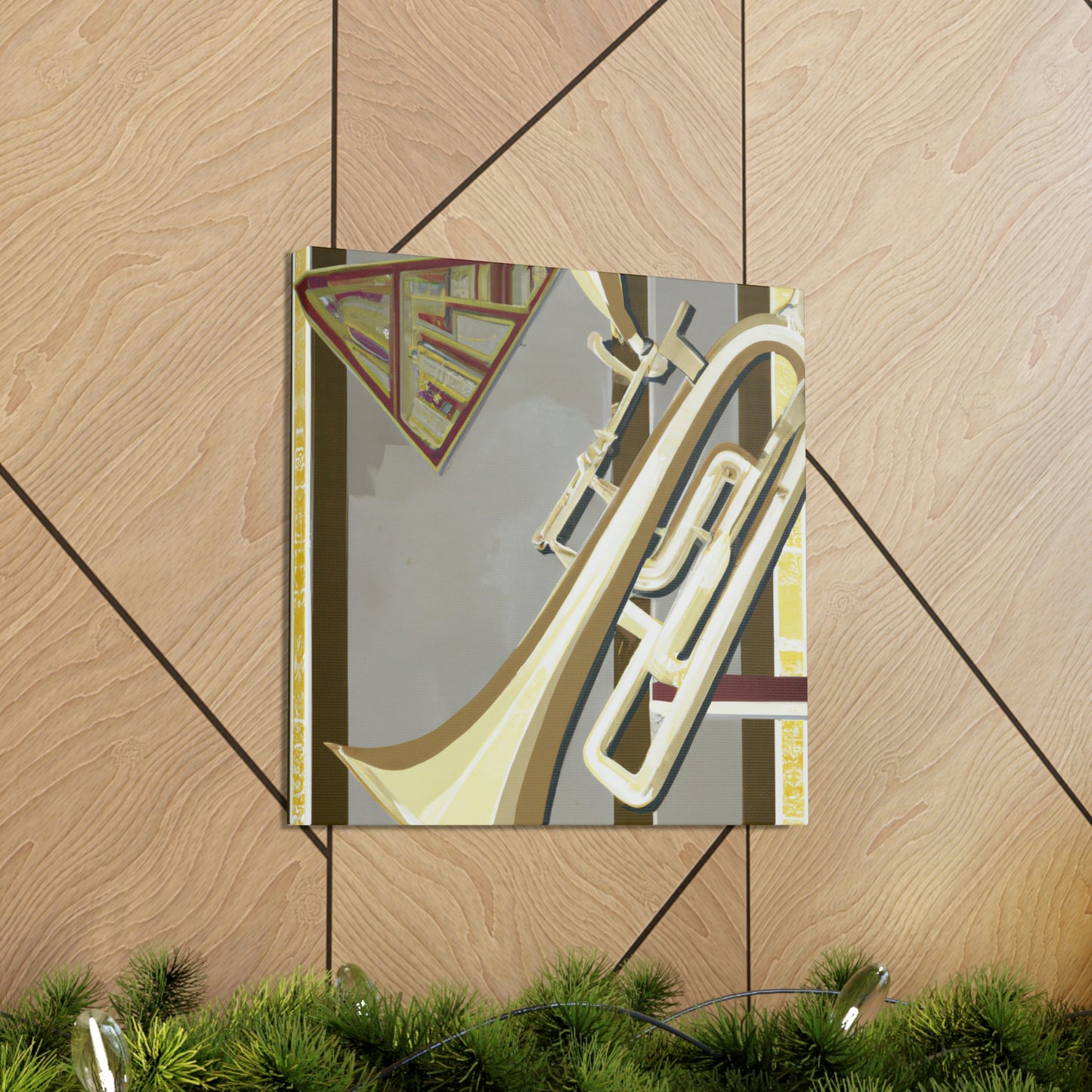 Sonic Bloom Trumpeting - Canvas