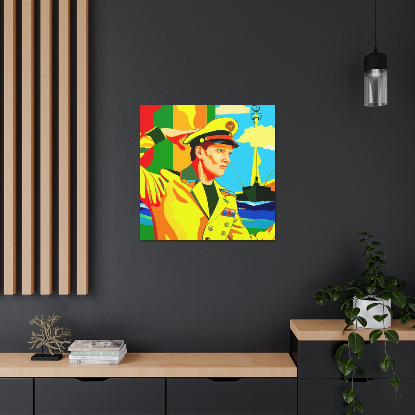 Marines in Pop Art - Canvas