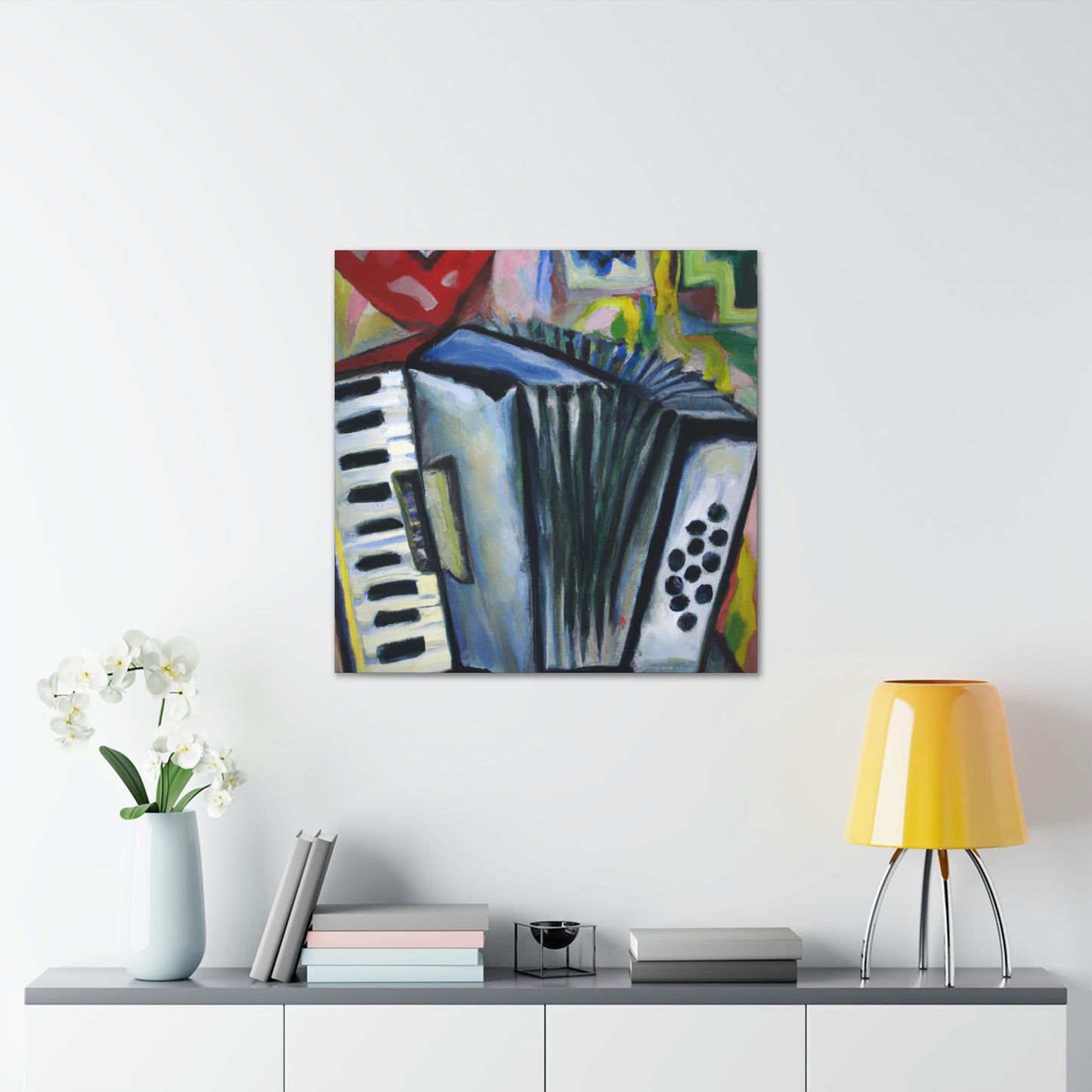 Accordion Fantasia Art - Canvas