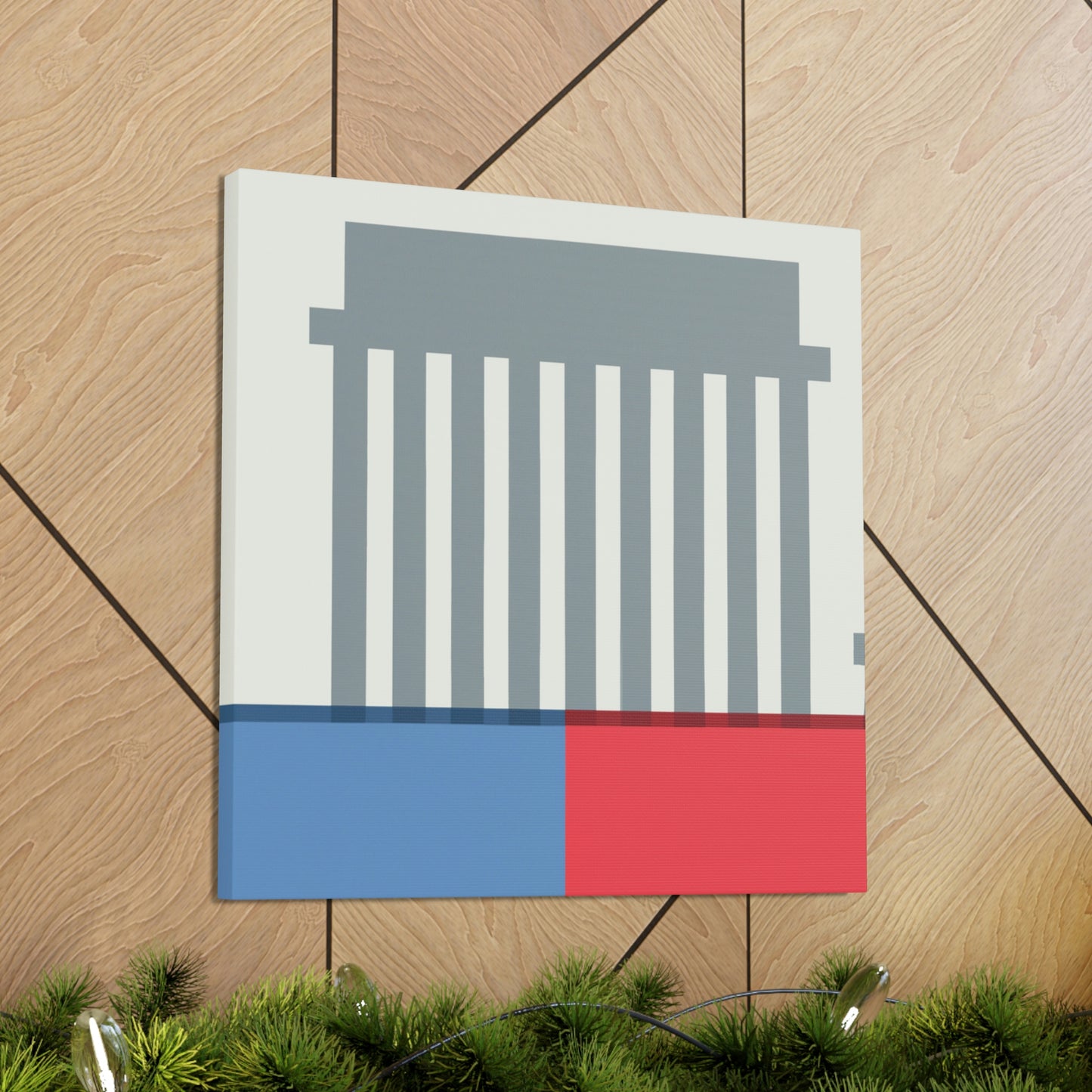 Lincoln Memorial Simplicity - Canvas