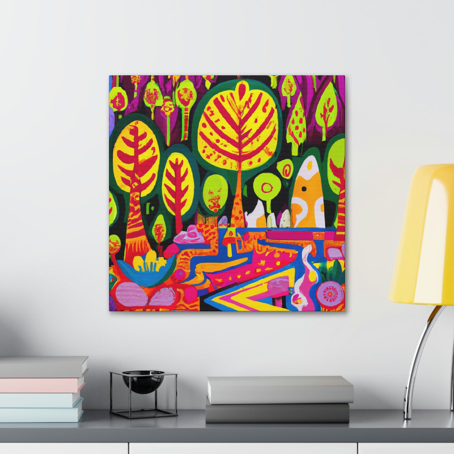 "Forest of Mystery Expression" - Canvas