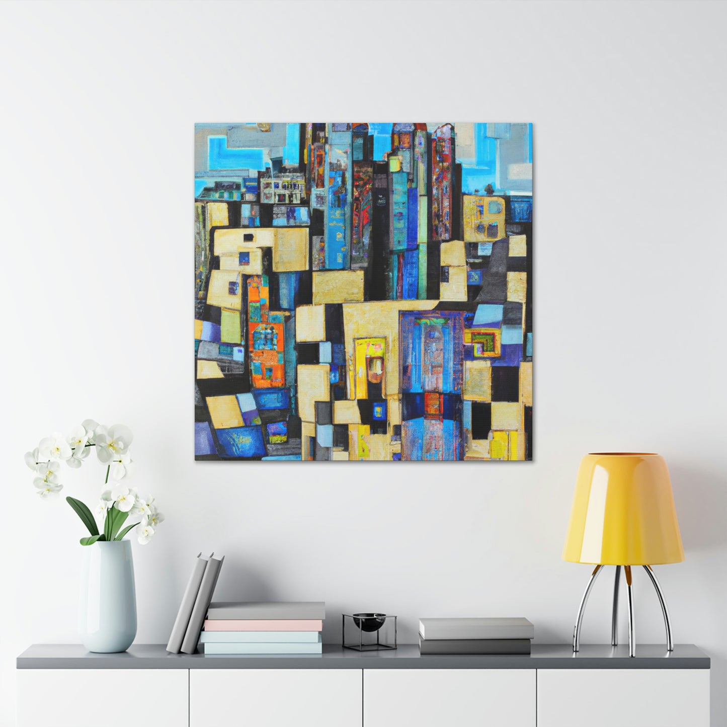 "Deco Expressionist Dream" - Canvas