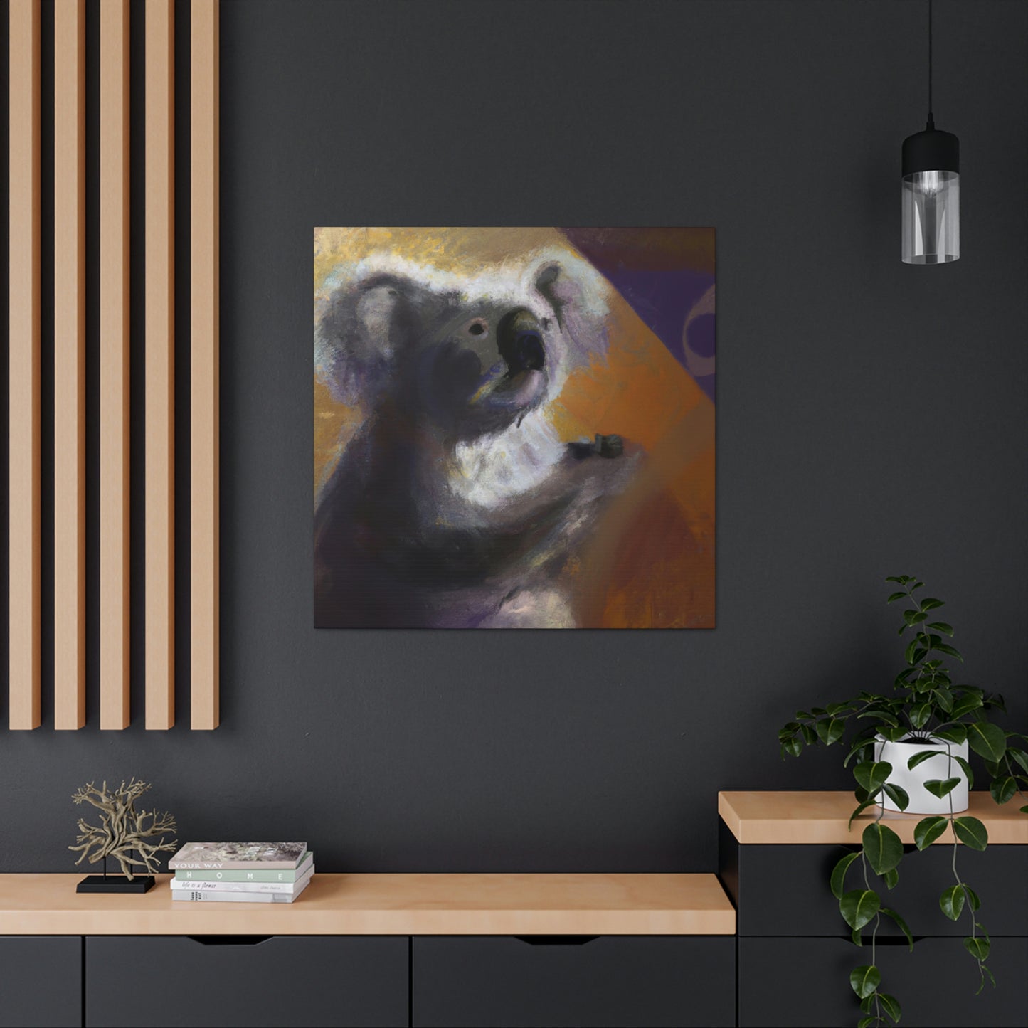 "Koala in Expressionism" - Canvas