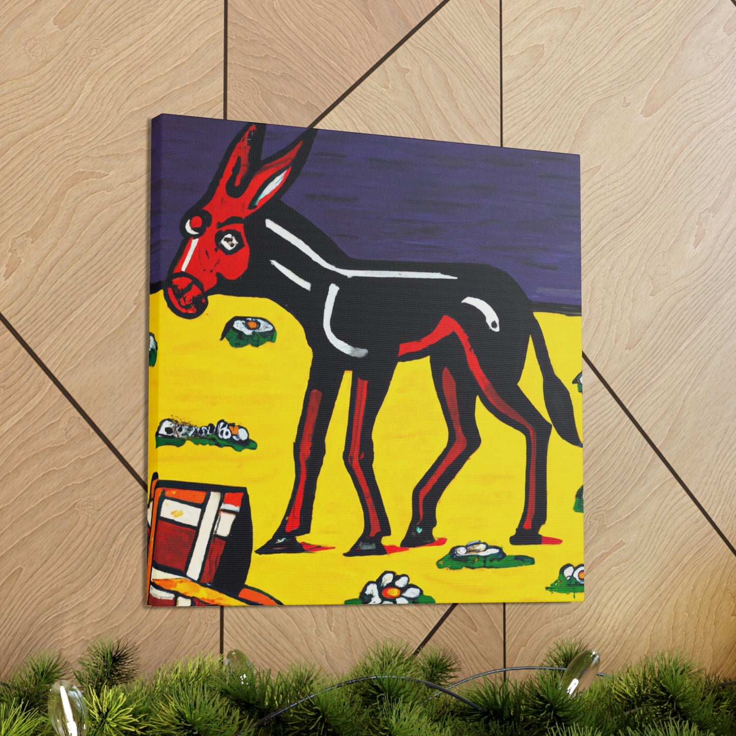 The Donkey's Style Dance - Canvas