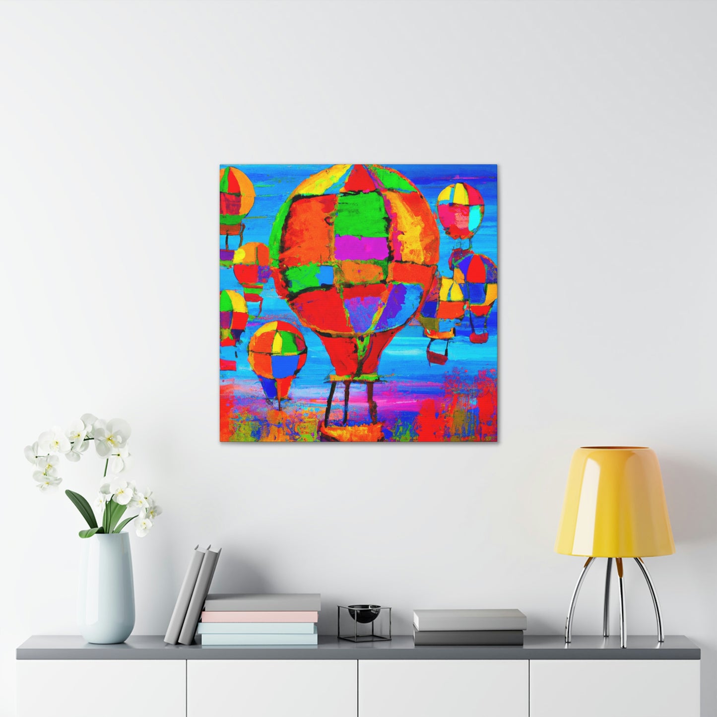 "Balloons in Dreamscapes" - Canvas