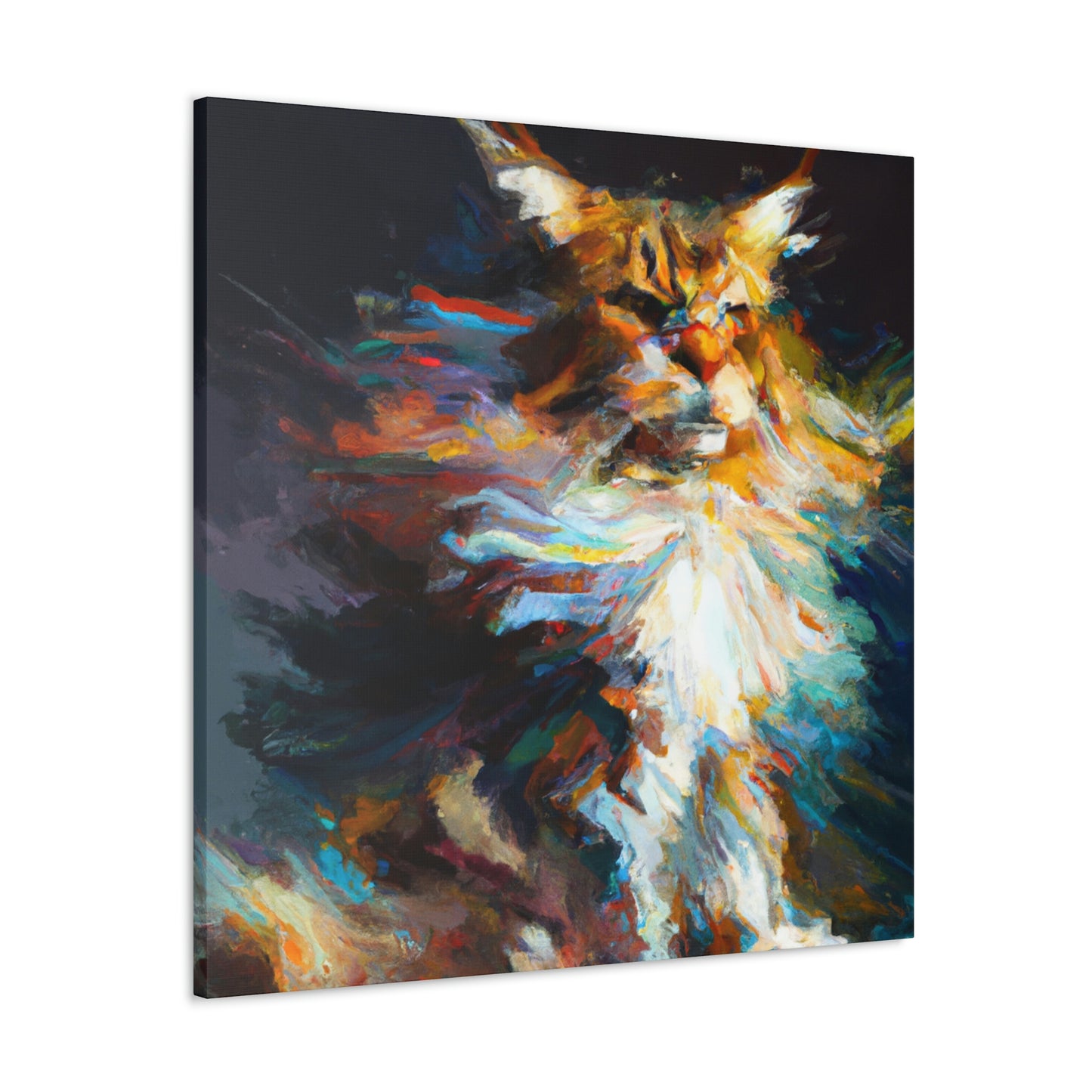 Maine Coon Mystique. - Canvas