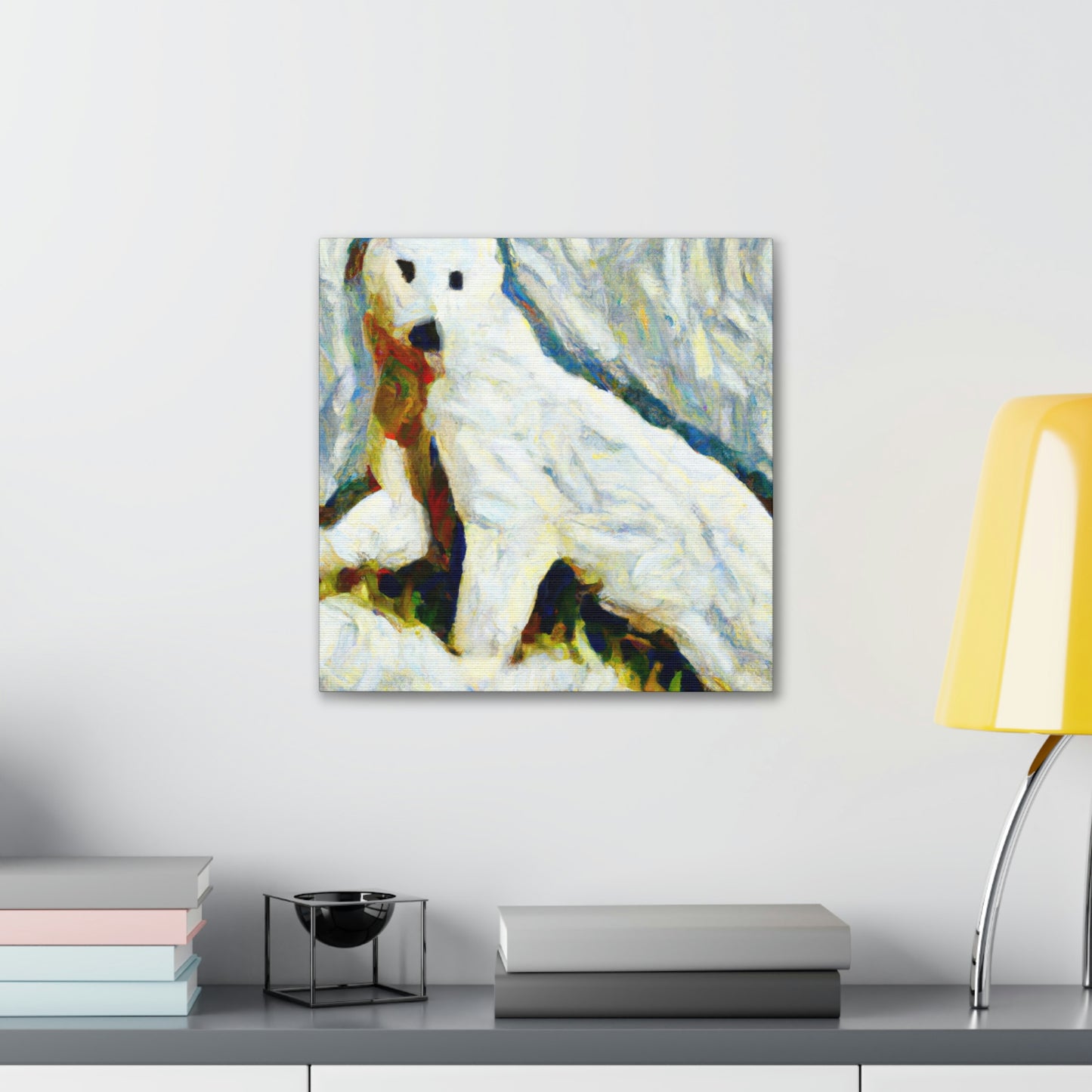 "Ermine's Majestic Splendor" - Canvas