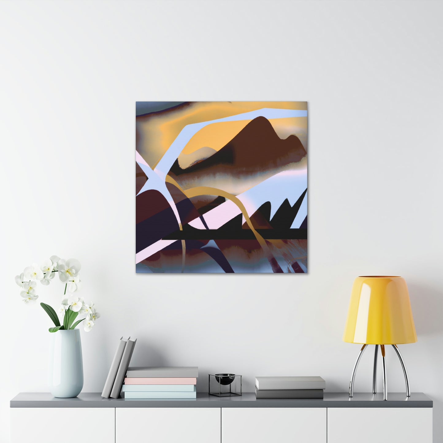 Mountain Reflections 1940 - Canvas