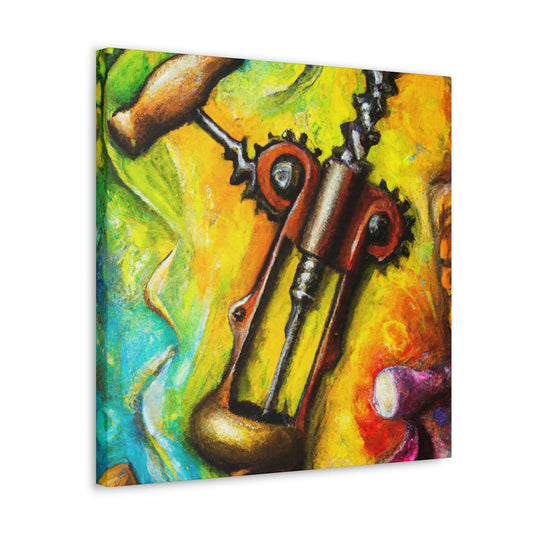 "Corkscrew of Steampunk". - Canvas