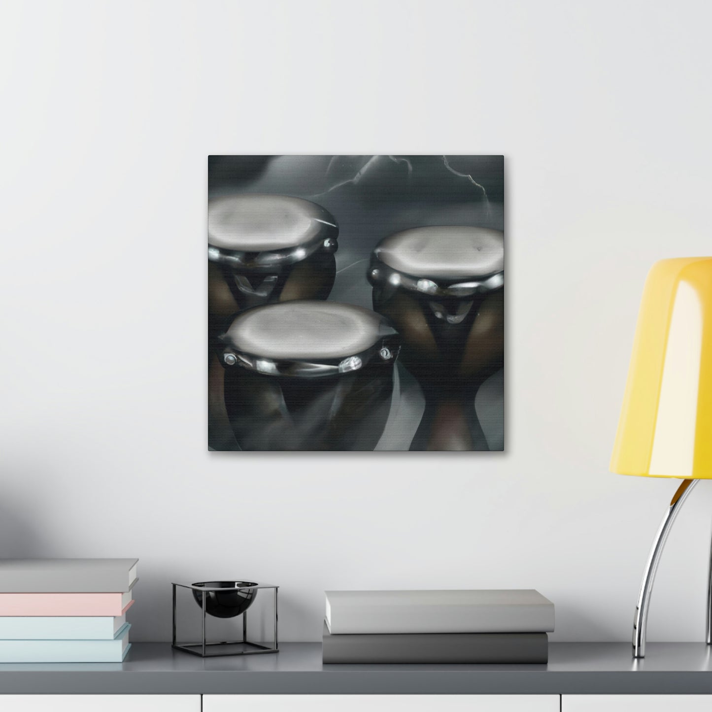 "Bongos By Moonlight" - Canvas