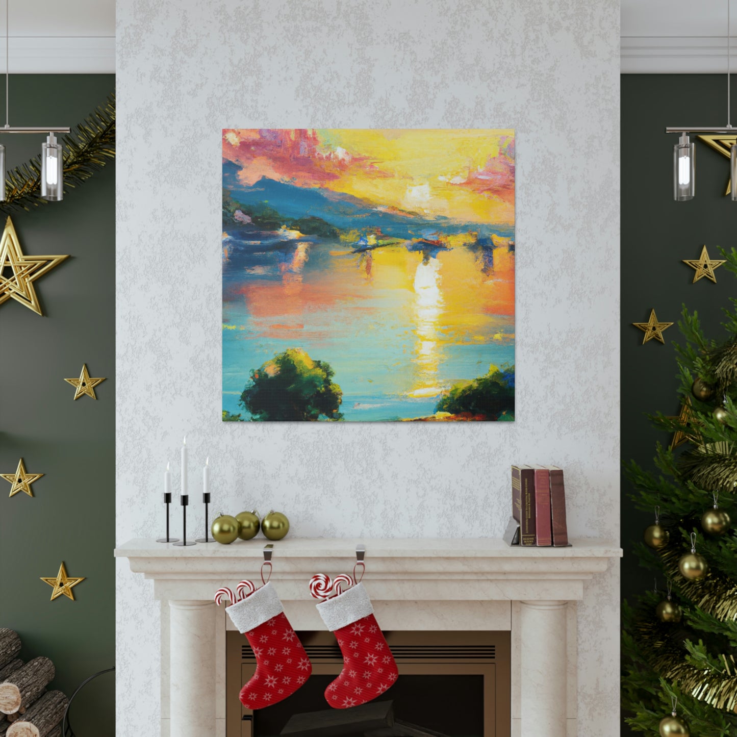 Radiant Reflections of Joy - Canvas