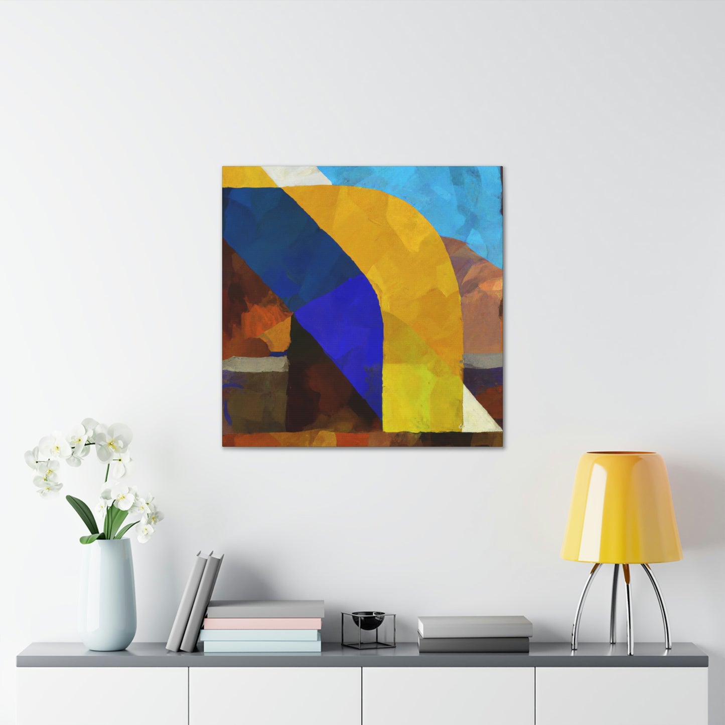 "Majestic Countryside Scene" - Canvas