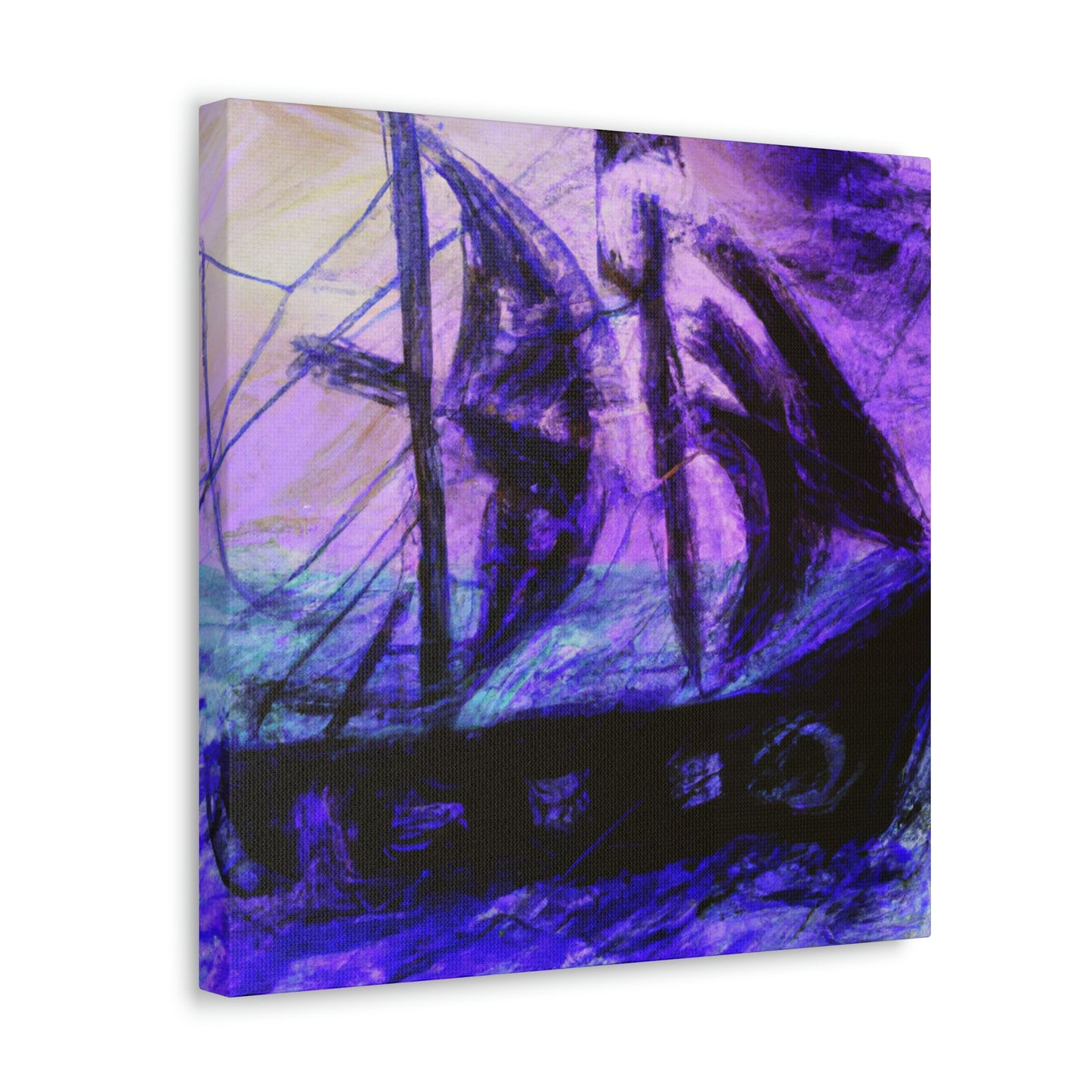 "The Calm Sea Voyage" - Canvas