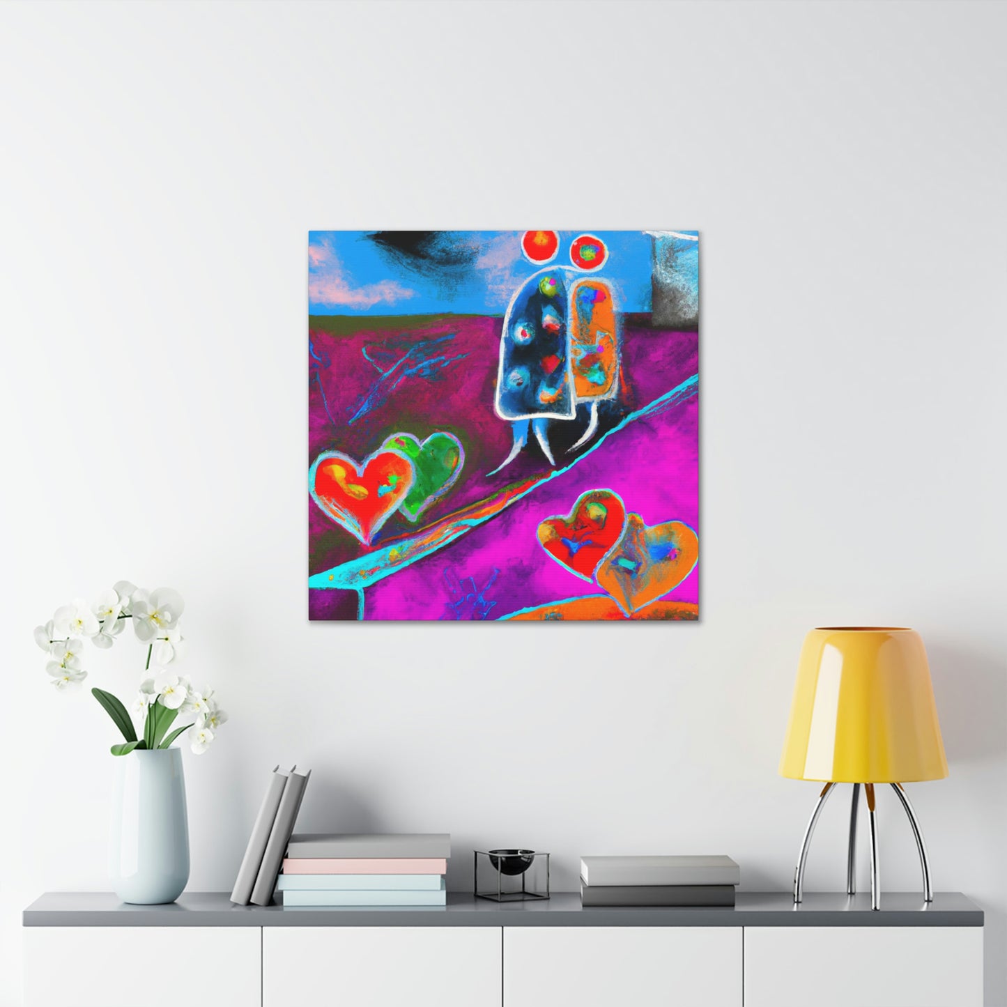 Love's Valiant Journey - Canvas