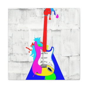 "Fender in Minimalism" - Canvas