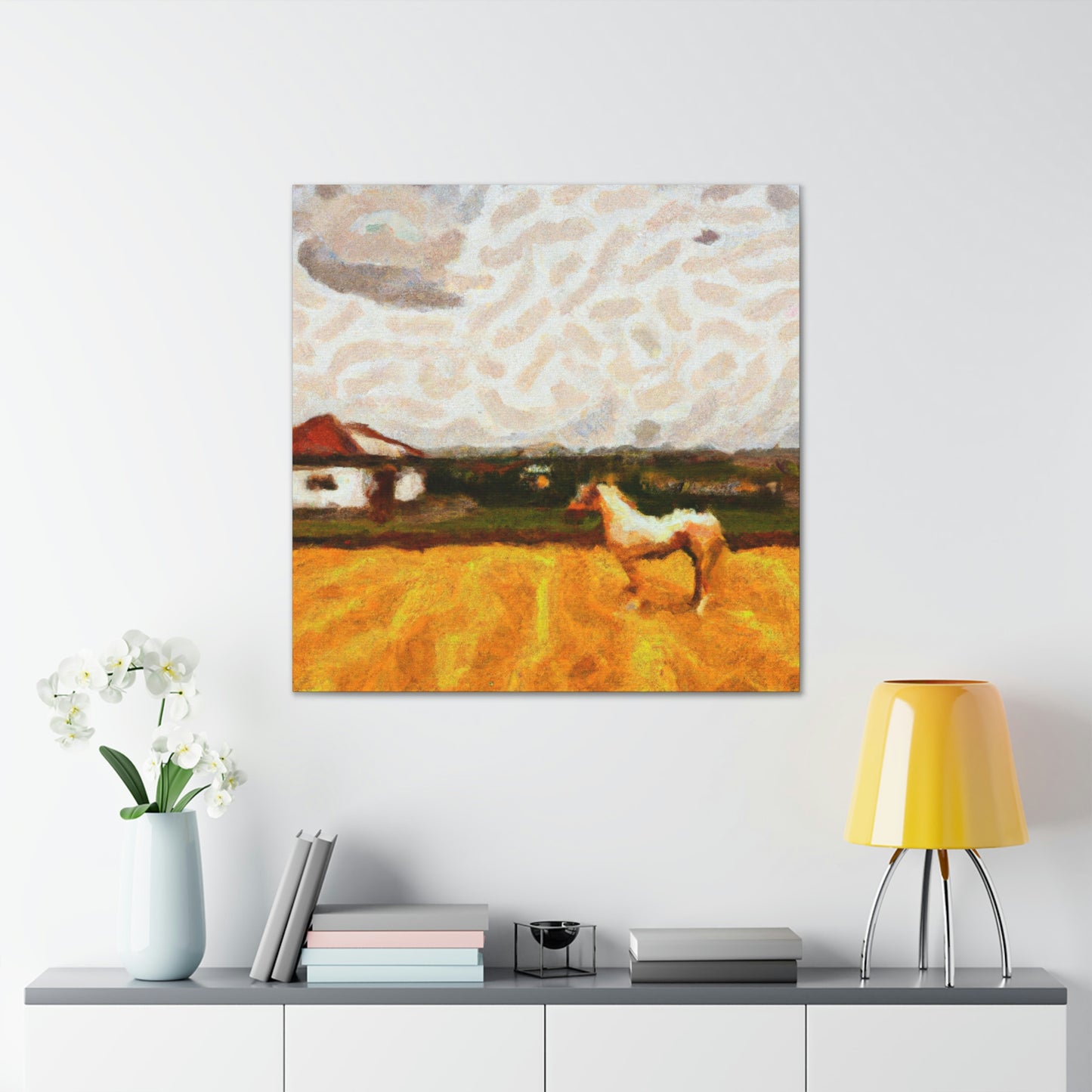 "Horse in Motion Dynamic" - Canvas