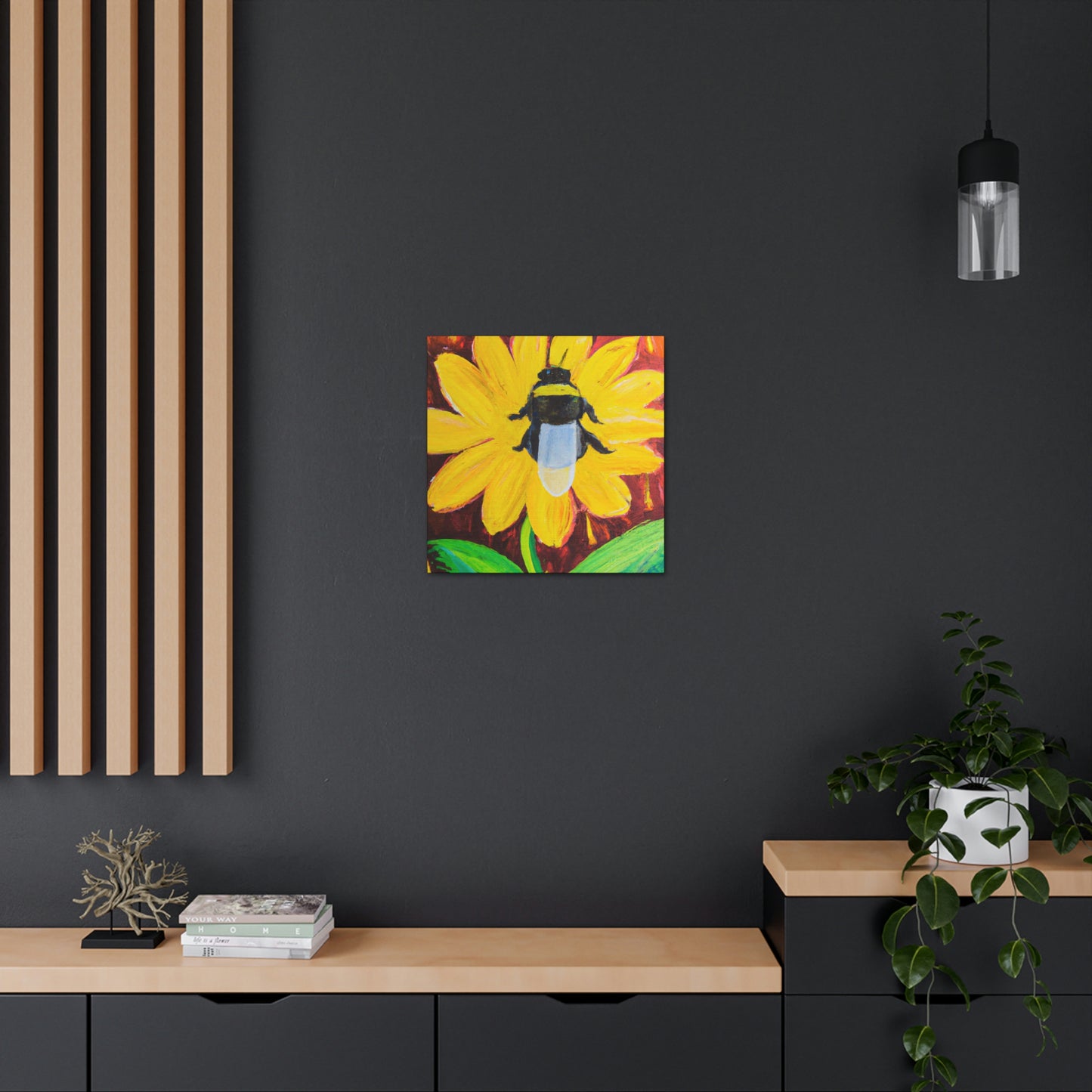 "Bumblebee in Bloom" - Canvas