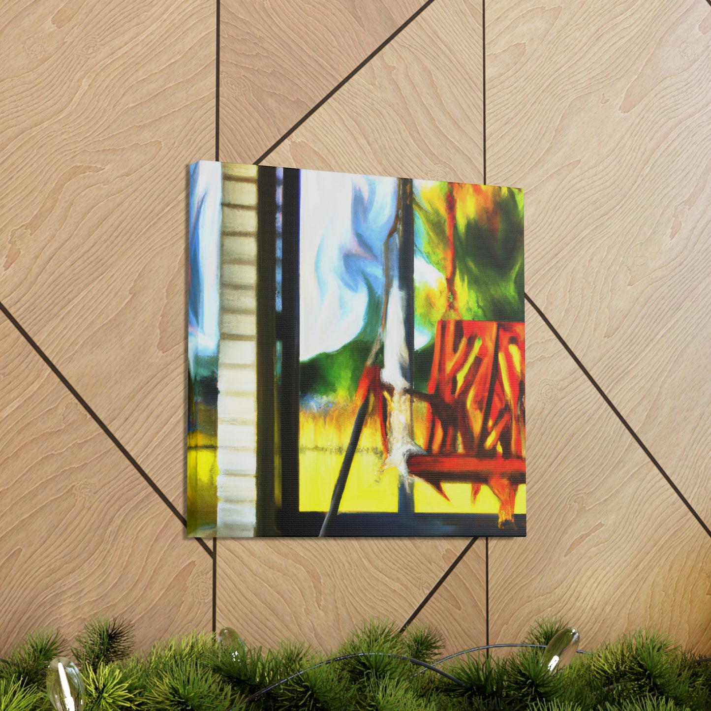 "Swinging Into Deco" - Canvas