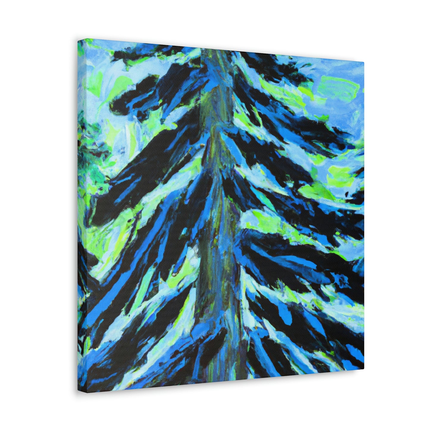 Spruce Tree Splendor - Canvas