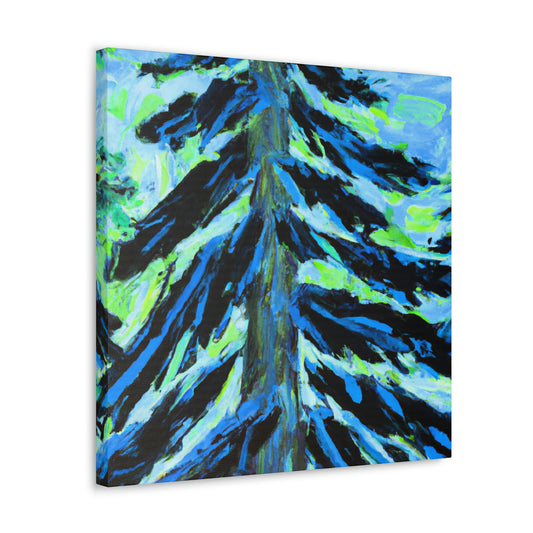 Spruce Tree Splendor - Canvas