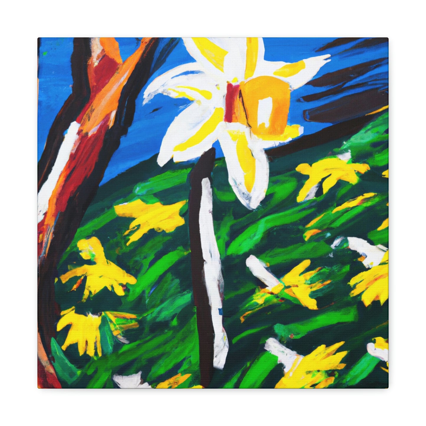 "Daffodils in Sunshine" - Canvas