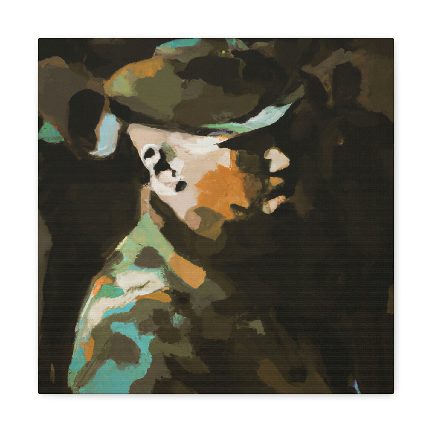 Combat Medic Courageous - Canvas