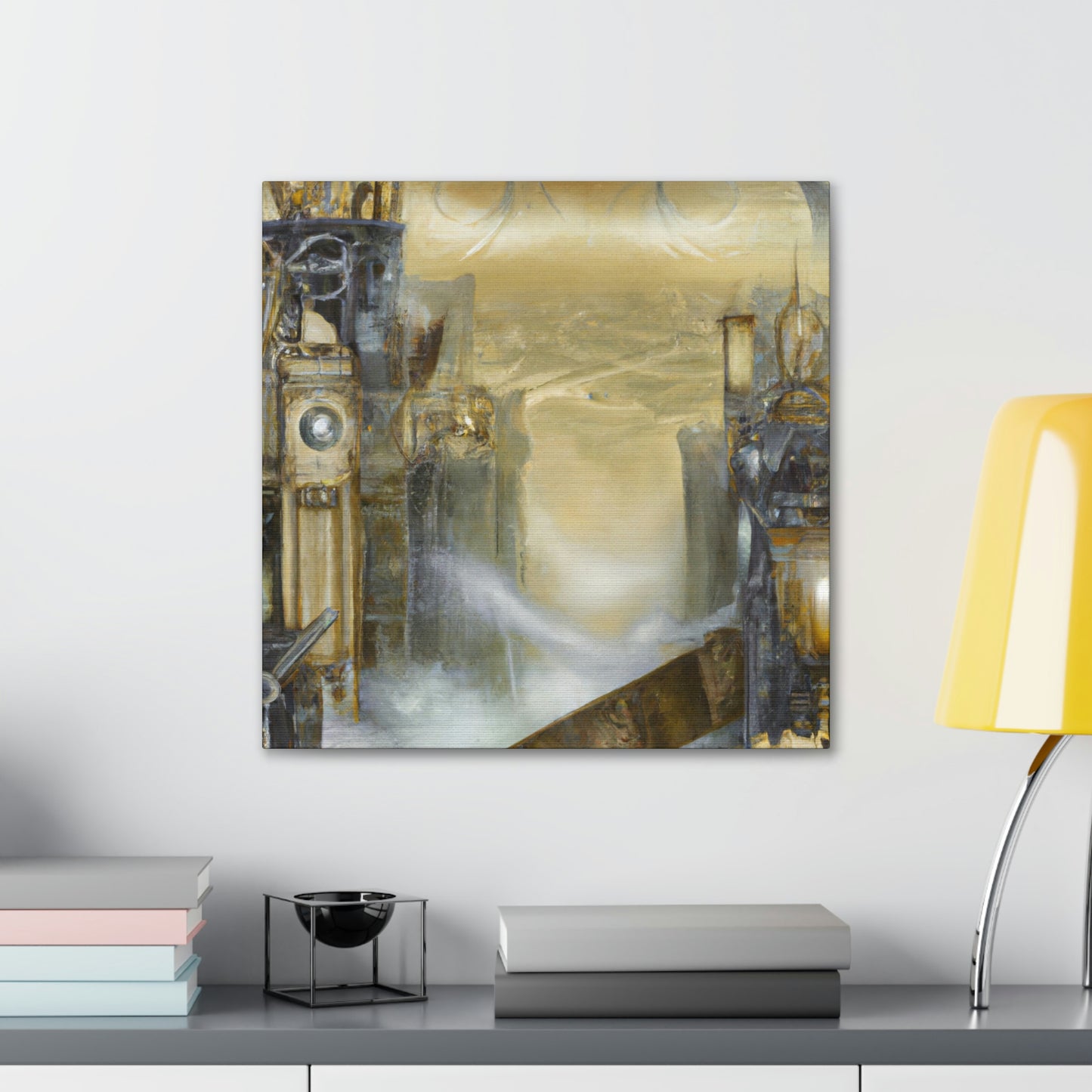 "Deco's Steampunk Dream" - Canvas