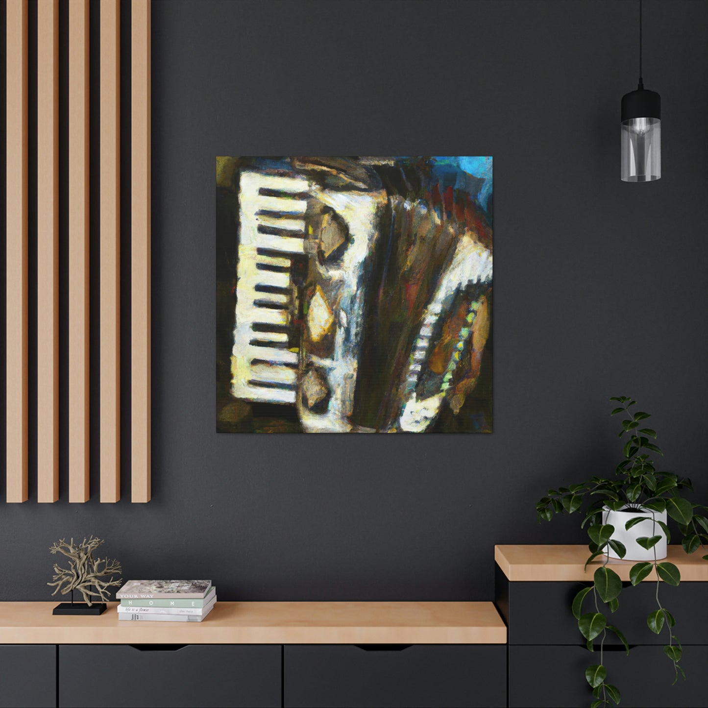 Accordion Epicenter - Canvas